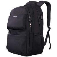 Yuheng Business Laptop Backpacks for Men Women Lightweight Waterproof Travel School Bag Black