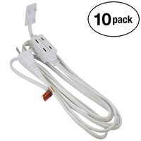 Otimo (10 Pack 10 Ft Power Cord C14 to C19 Black/SJT 14/3