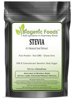 Stevia - 4:1 Natural Leaf Fine Powder Extract (Stevia rebaudiana), 10 kg