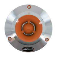 2 Pairs of Audiobank TW220 3.75" 600W Car Audio Heavy Compression Super Horn Tweeters