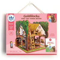 STORYTIME TOYS Goldilocks and The Three Bears Book and Toy Set; Take Apart STEAM Educational Toys