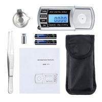 Justech Precision Record Level Turntable Stylus Tracking Force Pressure Gauge/Scale 20g, 0.001g Resolution