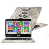 MightySkins Skin for Asus Chromebook Flip C302CA 12.5" (2016) - Who Wander | Protective, Durable, and Unique Vinyl Decal wrap Cover | Easy to Apply, Remove, and Change Styles | Made in The USA