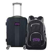 NCAA TCU Horned Frogs 2-Piece Luggage Set