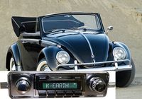 Custom Autosound Stereo Compatible with 1958-1967 Volkswagen Bug Beetle, USA-630 II High Power 300 watt AM FM Car Stereo/Radio with Auxiliary Input