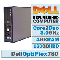 Dell OptiPlex /Intel Core 2 Duo E8400 @ 3.00 GHz/New 4Gb DDR2/160 Gb/DVD-RW/WINDOWS 7 PRO 64 BIT - (Certified Reconditioned)