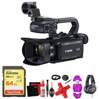 Canon XA11 Compact Full HD Camcorder with HDMI and Composite Output (PAL) -Mega Accessory Bundle - with Memory Card