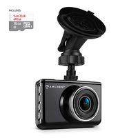 Amcrest Full-HD 1080p Dash Camera ACD-830B (Black) Car DVR Dashcam with 16GB Micro SD Card, Suction Cup Mounting Bracket, 160 Degree Wide Viewing Angle