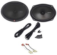 6x9 Rockford Fosgate Door Speaker Replacement for 1994-2002 Dodge Ram 2500/3500