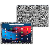 MightySkins Skin Compatible With Google Pixel Slate 12.3" (2018) - Abstract Black | Protective, Durable, and Unique Vinyl Decal wrap cover | Easy To Apply, Remove, and Change Styles | Made in the USA