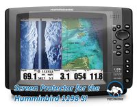 Tuff Protect Anti-Glare Screen Protectors for Humminbird 1198 SI Fish Finder