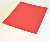 topseller100, Pack of 50 sheets 11x14 UNCUT matboard / mat boards (Burgundy)