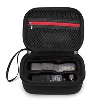 Waterproof Case Box Portable Hand Bag Carrying Hard Suitcase for DJI OSMO Pocket Camra Handheld and Accessories (Black)