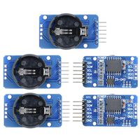 Diymore 5pcs DS3231 AT24C32 IIC RTC Module Real Time Clock Memory Board Beats DS1307 for Arduino Without Battery (5)