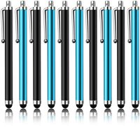 Bargains Depot 10 x SILM / ACCURATE / Sensitive Capacitive Stylus/styli Universal Touch Screen Pen for all touch Screen devices including ipad ,iphone, Tablet PC & eReader Devices and smart Phones