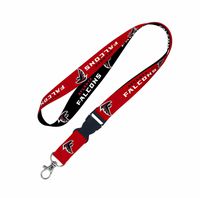 NFL Atlanta Falcons Lanyard with Detachable Buckle