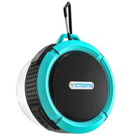 VicTsing SoundHot C6 Portable Bluetooth Speaker, Waterproof Bluetooth Speaker with 6H Playtime, Lound HD Sound, Shower Speaker with Suction Cup & Sturdy Hook, Compatible with IOS, Android, PC, Pad (Renewed)