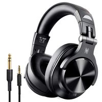 OneOdio Fusion Bluetooth Over Ear Headphones, Studio DJ Headphones with Share-Port, Wired and Wireless Professional Monitor Recording Headphones with Stereo Sound for Electric Drum Piano Guitar Amp