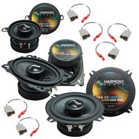 Compatible with Volkswagen Corrado 1990-1993 OEM Speaker Upgrade Harmony Premium Speakers Package