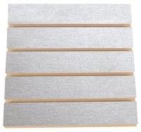 KC Store Fixtures A01116 Slatwall, Brushed Aluminum Lpl, 3" Oc x 4' x 8' (Pack of 5)