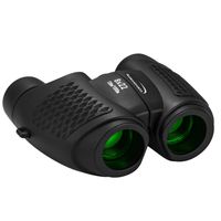 Aurosports Kids Auto Focus Binoculars with High Resolution, Shockproof 8x22 Binoculars Safe for Children, Christmas Birthday Present Best Toy Gifts for Hiking Camping Bird Watching Traveling(Black)