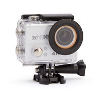 TechComm SPH10 Ultra 4K 30fps Action Sports 16MP Camera with Sony IMX214 Sensor and Accessory Bundle