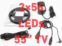 HDFury Ambient LEDs | Double 2x56 Version | Compatible with Diva and X4 | 55" TV Size