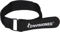 Premium Cinch Straps with Stainless Steel Metal Ring (Buckle), Reusable Durable Hook and Loop, Multipurpose Securing Straps 6 Pack - 1.5" x 30"