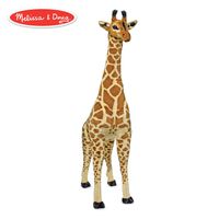 Melissa & Doug Giant Giraffe (Playspaces & Room Decor, Lifelike Stuffed Animal, Soft Fabric, Over 4 Feet Tall)