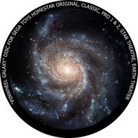 Pinwheel Galaxy disc for Segatoys Homestar Pro 2, Classic, Original, Earth Theater Home Planetarium