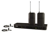 Shure BLX188/CVL Dual Channel Lavalier Wireless System with 2 CVL Lavalier Microphones, J10