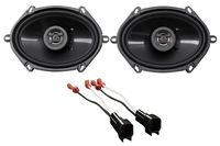 Hifonics 6x8 Front Factory Speaker Replacement Kit for 2007-2008 Ford F-150