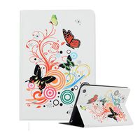 iPad 6th Gen/iPad 5th Gen/iPad Air/iPad Air 2/iPad Pro 9.7 Case,Slim Lightweight Silicone TPU and Premium PU Leather Smart Stand Protective Case Cover with Auto Sleep/Wake Function - Color