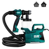 Paint Sprayer, NEU MASTER 600 Watt High Power HVLP Home Electric Paint Spray Gun with 3 Spray Patterns and Adjustable Valve Knob for Painting Ceiling, Fence, Cabinets