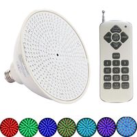 P&LED 120V,35W Color Changing Replacement Swimming Pool Lights Bulb LED PAR56 Light (switch control + remote control type) For Pentair Hayward Light Fixture,and For Inground Pool,E27/E26