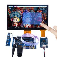 GeeekPi 7 Inch 1024x600 Capacitive Touch Screen LCD Display HDMI Monitor DIY Kit for Raspberry Pi/Beagle Bone Black/PC/MacBook