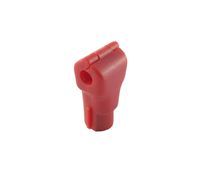 FixtureDisplays 50pcs Red Retail Shop Security Display Hook Anti Sweep Theft Security Hook Lock 6mm 18127-50PK-NF