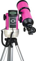 iOptron 9802P-A SmartStar-R80 GPS Computerized Telescope - Pulsar Pink with Carry Bag