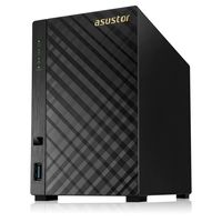 Asustor AS3102T v2, 2-Bay NAS (Diskless), Intel 1.6GHz Dual-Core, 2GB RAM, Personal Cloud NAS