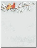 Masterpiece Cardinals Letterhead - 8.5 x 11 - 25 Sheets