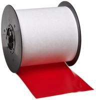 Brady 113196 MiniMark 100' Length x 4" Width, B-595 Vinyl, Red Indoor/Outdoor Industrial Label Printer Super Tough Tape