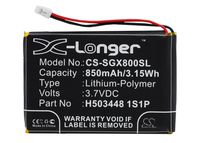 Extra Longer Capacity Replacement Battery for SKYGOLF SkyCaddie Aire, SkyCaddie Aire 2, SkyCaddie Aire II, X8F