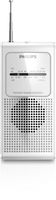 Philips Ae1500w Portable Radio FM/Am Analogue Tuning AE1500 White/Genuine