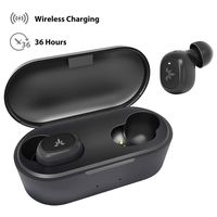 Avantree TWS115 True Wireless Earbuds with Mic, Auto Pairing, Comfortable & Secure Fit Headphones, 36H in Ear Bluetooth 5.0 Noise Isolation TWS Earphones with Wireless Charging Case for Music & Calls