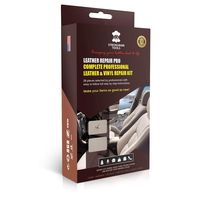 Strongman Tools | 28 Piece Professional Leather and Vinyl Repair Kit, No Heat, Fast Drying, Simple 7 Step Instructions, Match Any Color, Car Seats, Sofas, bags, Shoes, Jackets, Boat Seats and Couches!