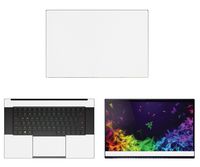 decalrus - Protective Decal for Razer Blade 15 RZ09 (Released 2015) (15.6" Screen) Laptop White Carbon Fiber Skin case Cover wrap CFrazerBlade15White