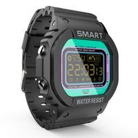 LOKMAT Sports Digital Smart Watch Men Boys Waterproof Bluetooth Smartwatch,Fitness Tracker with Pedometers,Remote Camera,Call/SNS/SMS Reminder for iOS and Android (Blue)