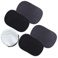 CARTMAN Car Sun Shade (4pk) -80 GSM with 15s Film (Highest Possible) for Full UV Protection- Size: 20"x12"