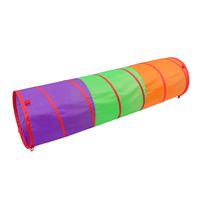 Sunny Days Entertainment 6-Foot Assembly-Free Adventure Play Tunnel for Kids Indoor & Outdoor Pop-Up Crawl Toy