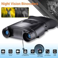 HUTACT 2-7x Digital Night Vision Binocular 21mm HD Infrared Optics, 32GB TF Card, 2" LCD Screen Nightvision Infrared Binocular Record 200m/656ft Daytime/Night Records Images and Video